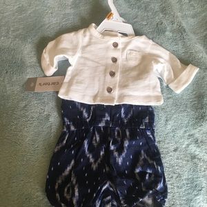 Romper with bolero jacket